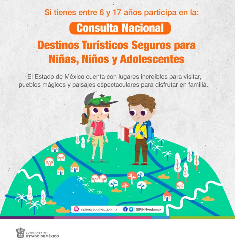 Consulta Nacional Destinos Turísticos Seguros para Niñas, Niños y Adolescentes.
